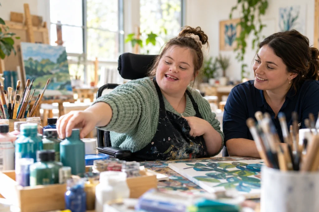 Illustrative article image: person-centred support training