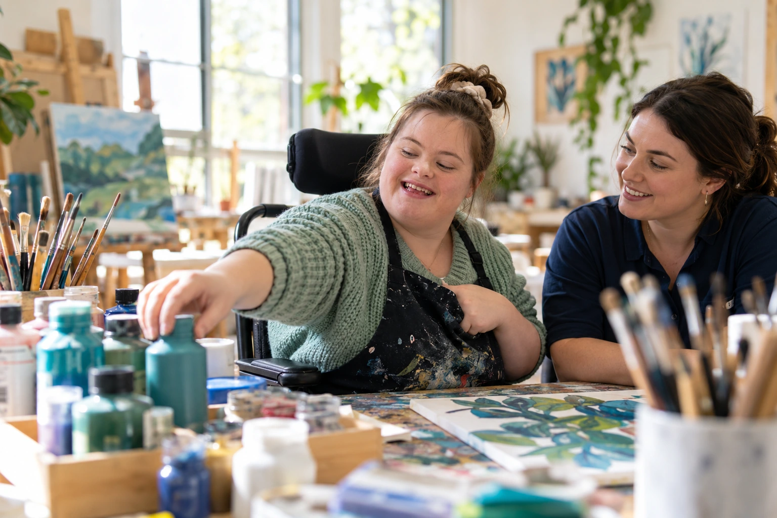 Illustrative article image: person-centred support training