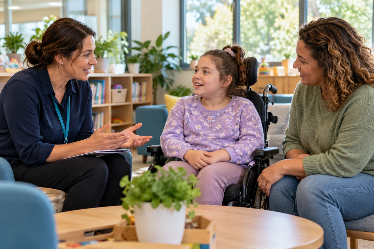 Illustrative scene for Child Safety for NDIS Workers
